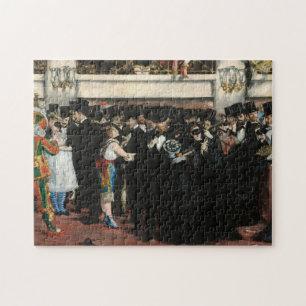 Edouard Manet - Masked Ball at the Opera Jigsaw Puzzle