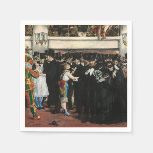 Edouard Manet - Masked Ball at the Opera Napkin