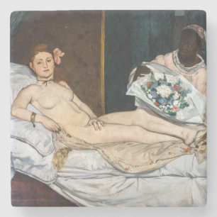 Edouard Manet - Olympia Stone Coaster