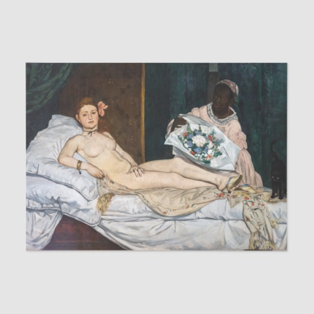 Edouard Manet - Olympia Tissue Paper (Front)