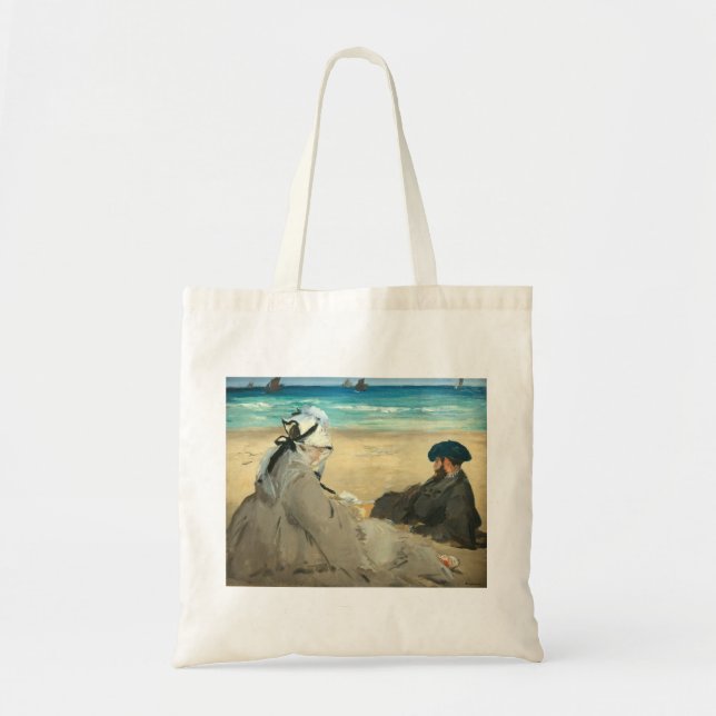 Edouard Manet - On the Beach Tote Bag (Front)