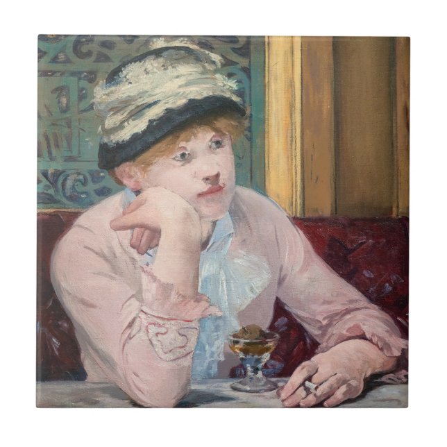 Edouard Manet - Plum Brandy Ceramic Tile (Front)