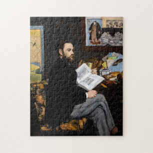 Edouard Manet - Portrait of Emile Zola Jigsaw Puzzle