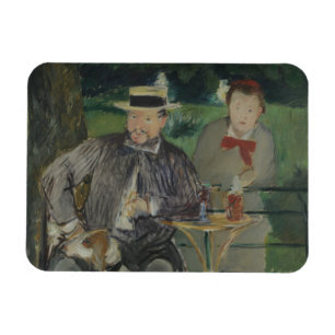 Edouard Manet - Portrait of Ernest Hoschedé Magnet