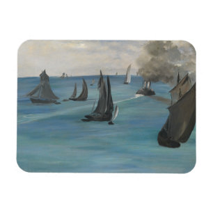 Edouard Manet - Sea View, Calm Weather Magnet