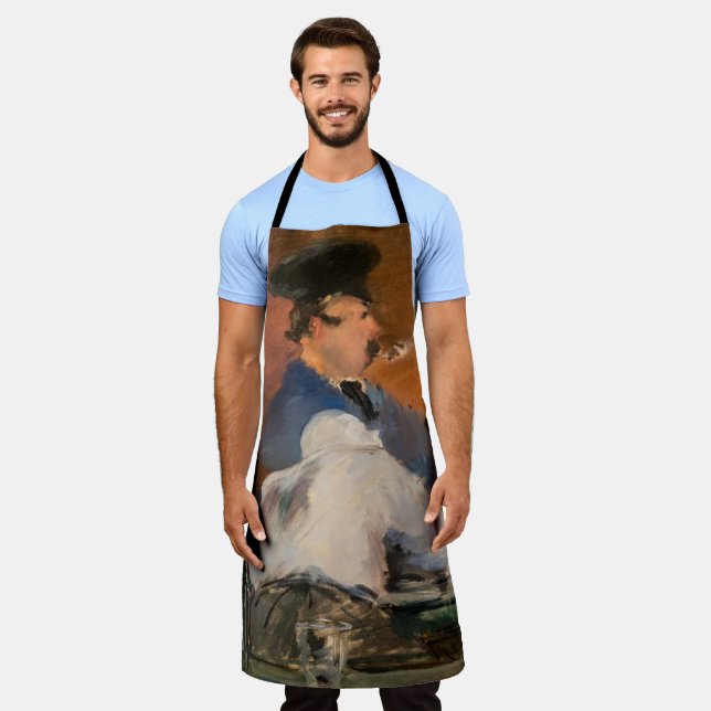 Edouard Manet - The Bar, Le Bouchon Apron (Worn)