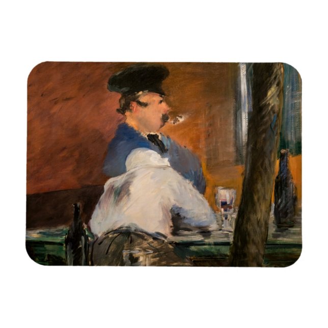 Edouard Manet - The Bar, Le Bouchon Magnet (Horizontal)