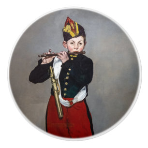 Edouard Manet - The Fifer / Young Flautist Ceramic Knob