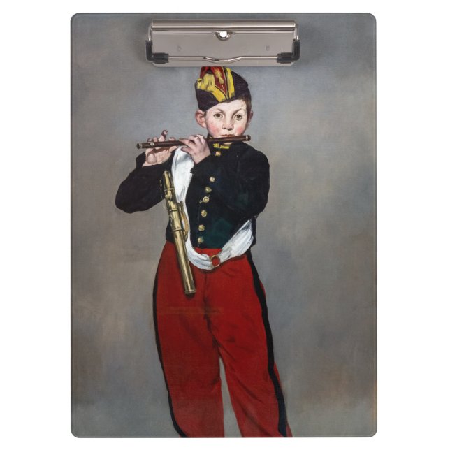 Edouard Manet - The Fifer / Young Flautist Clipboard (Front)