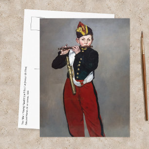 Edouard Manet - The Fifer / Young Flautist Postcard