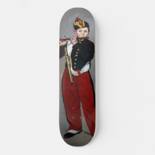 Edouard Manet - The Fifer / Young Flautist Skateboard