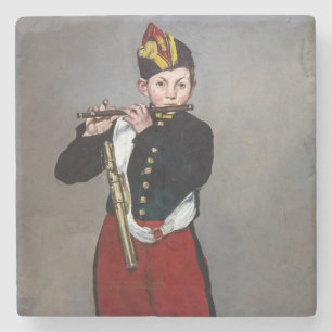 Edouard Manet - The Fifer / Young Flautist Stone Coaster