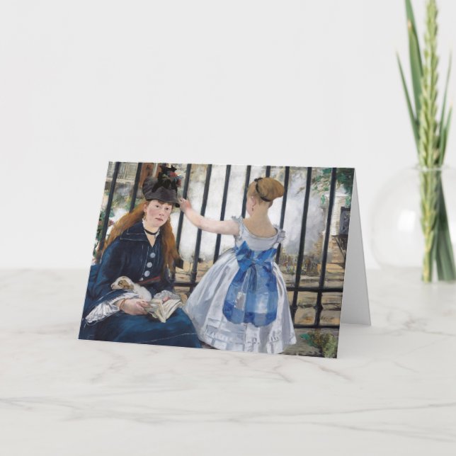 Edouard Manet - The Railway Card (Front)