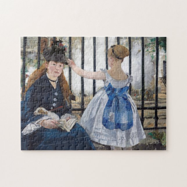 Edouard Manet - The Railway Jigsaw Puzzle (Horizontal)