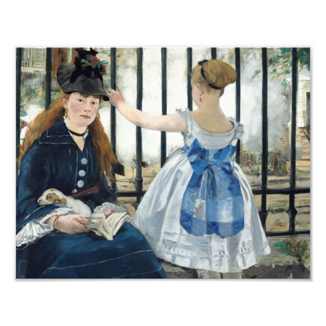 Edouard Manet - The Railway Photo Print (Front)