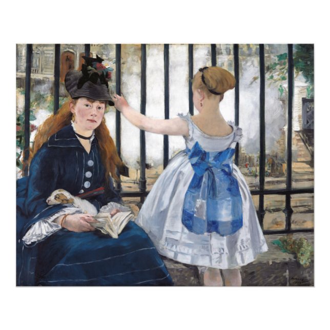 Edouard Manet - The Railway Photo Print (Front)
