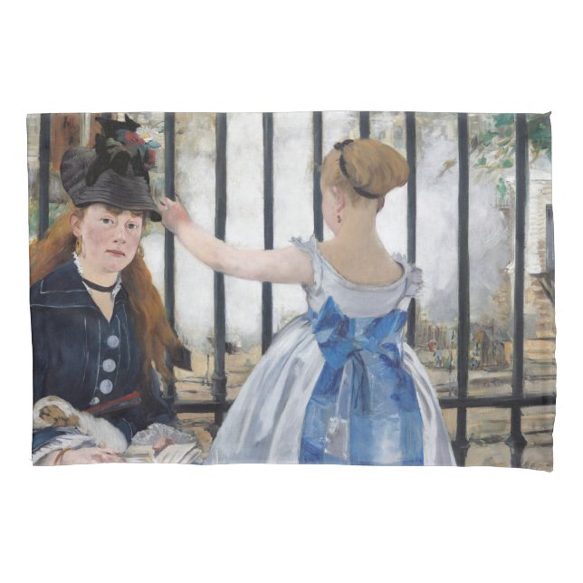 Edouard Manet - The Railway Pillowcase (Front)