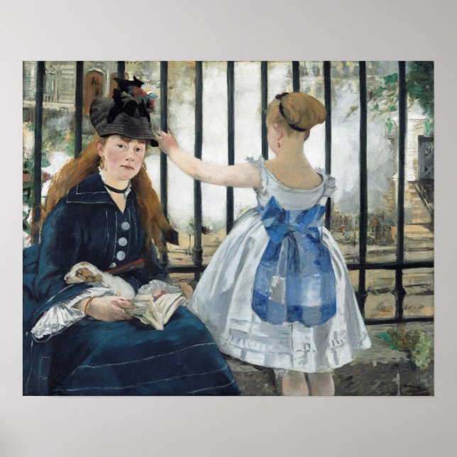 Édouard Manet: The Railway Poster (Front)