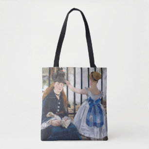 Edouard Manet - The Railway Tote Bag