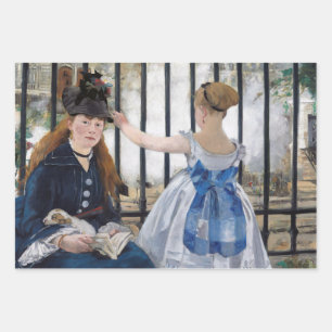 Edouard Manet - The Railway Wrapping Paper Sheet