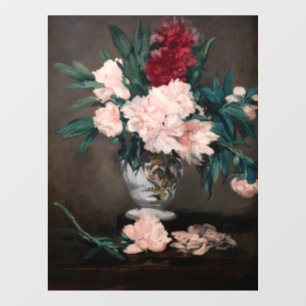 Edouard Manet - Vase of Peonies on  Small Pedestal