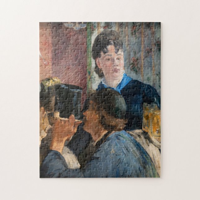 Edouard Manet - Waitress Serving Beer Jigsaw Puzzle (Vertical)