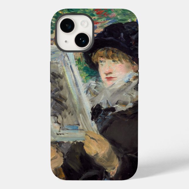 Edouard Manet - Woman Reading Case-Mate iPhone Case (Back)