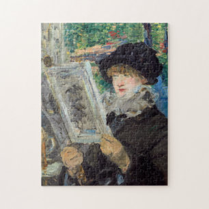 Edouard Manet - Woman Reading Jigsaw Puzzle