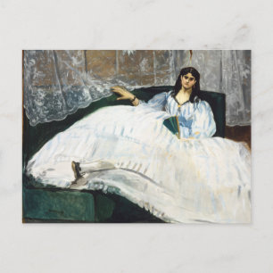 Edouard Manet - Woman with a Fan Postcard