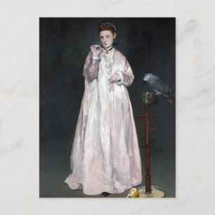 Édouard Manet Young Lady in 1866 Postcard
