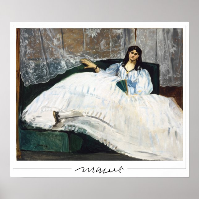 Édouard Manet Zedign Art Poster #141 (Front)