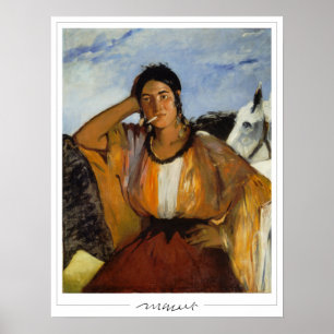 Édouard Manet Zedign Art Poster #199