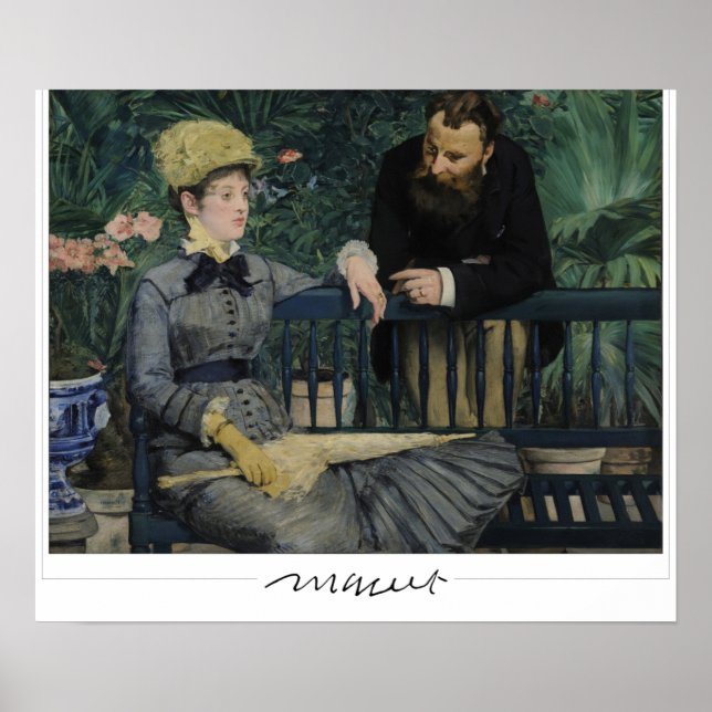 Édouard Manet Zedign Art Poster #6 (Front)