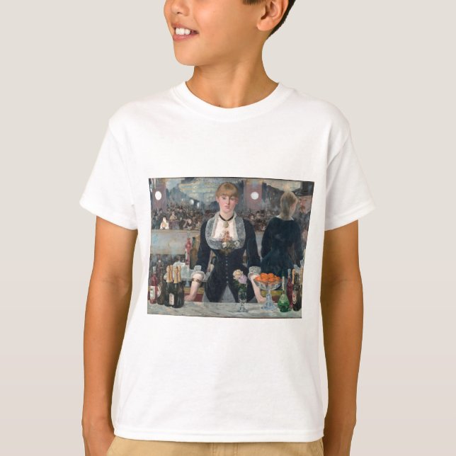 Edouard Manet's A Bar at the Folies-Bergère T-Shirt (Front)