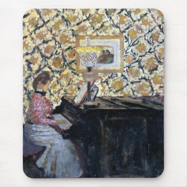 Édouard Vuillard Misia at the Piano Mouse Pad (Front)
