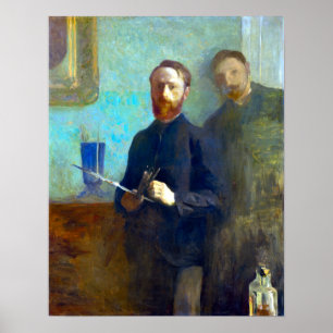 Édouard Vuillard Self-Portrait with Waroquy Poster