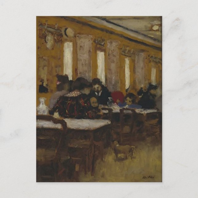 Edouard Vuillard- The Little Restaurant Postcard (Front)