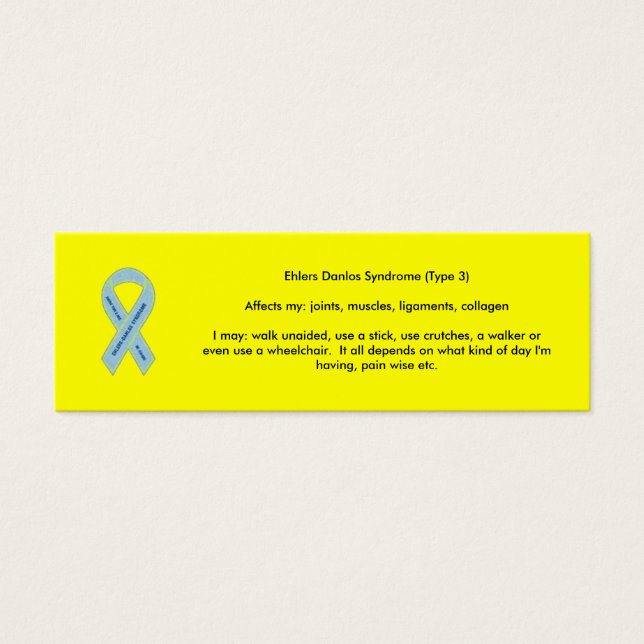 EDS Awareness (Front)