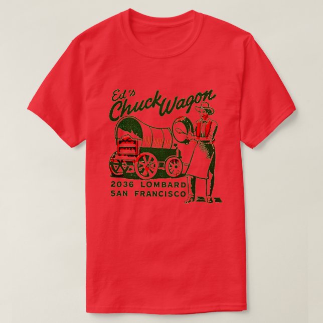 Eds Chuck Wagon T-Shirt (Design Front)