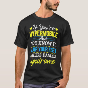 EDS Hypermobility Clap Your Feet T-Shirt