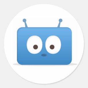 Edsby stickers, sheet of 20 classic round sticker