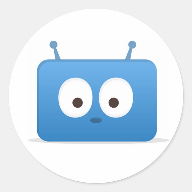 Edsby stickers, sheet of 20 classic round sticker (Front)