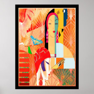 Eduardo Garcia Art Deco Art Poster