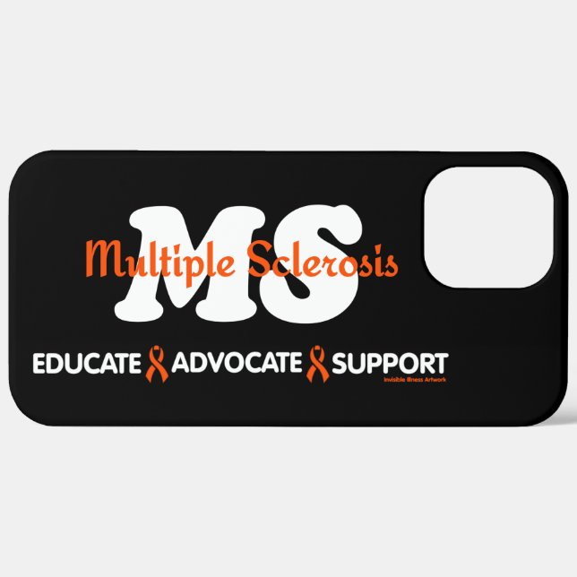 Educate Advocate Support...MS Case-Mate iPhone Case (Back (Horizontal))