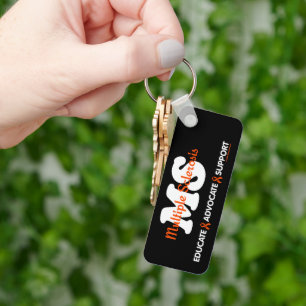 Educate Advocate Support...MS Key Ring