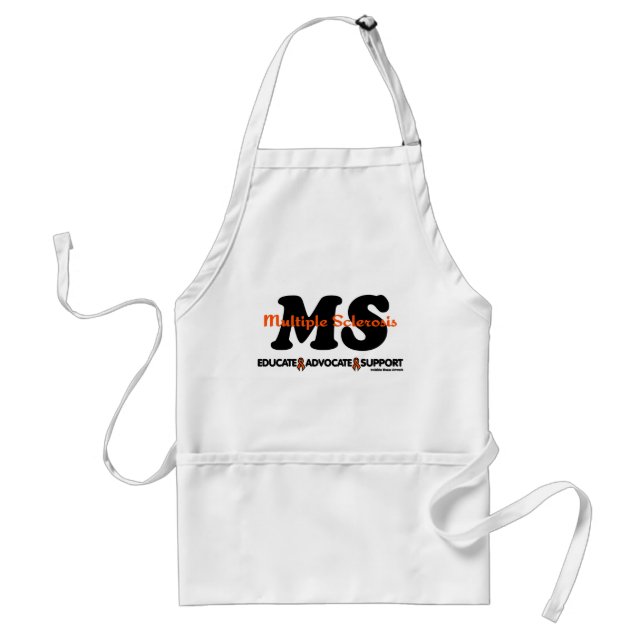 Educate Advocate Support...MS Standard Apron (Front)