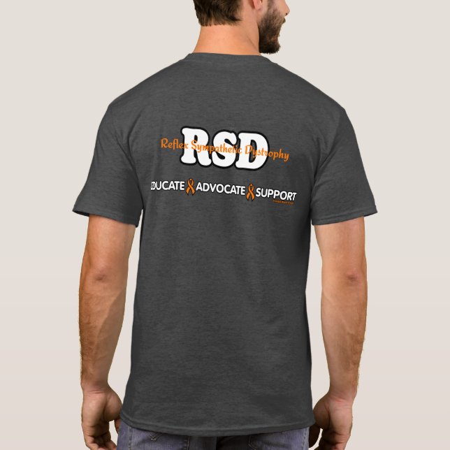 EDUCATE ADVOCATE SUPPORT...RSD T-Shirt (Back)
