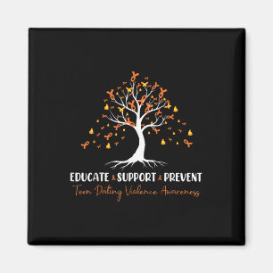 Educate Support Prevent Teen Dating Violence Aware Magnet