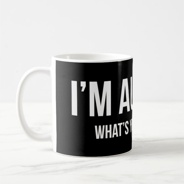 Educate the world with this funny sarcastic tee. S Coffee Mug (Left)