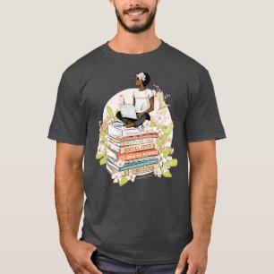 Educated Flower Power Feminism T-Shirt
